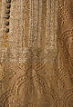 Kaftan, Silk, cotton, metal wrapped thread; brocaded