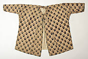 Jacket, Silk, cotton; brocaded