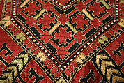 Tunic, Cotton, silk; embroidered