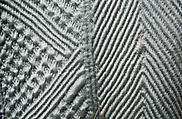 Quilted Coat with Long Sleeves, Silk and cotton; satin weave; plain weave; quilted