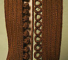 Man's Ensemble, Wool, leather, cotton, metal