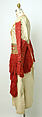 Ensemble, wool, cotton, wood