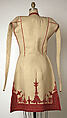 Ensemble, wool, cotton, wood