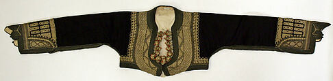 Jacket, wool, metal thread