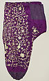 Wedding Ensemble, Silk, metal wrapped thread; embroidered