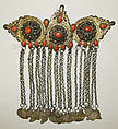 Buckle, Metal, orange stones