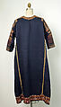 Dress, Liberty & Co. (British, founded London, 1875), Satin; mirror embroidered