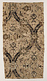 Silk Velvet Designed by 'Ghiyath', Ghiyath (Iranian, Yazd, born ca. 1530), Silk, cut and voided velvet with continuous floats of flat metal thread