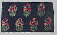 Textile Fragment, Silk and metal wrapped thread; brocaded