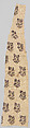 Textile Fragment, Silk and metal wrapped thread; brocaded