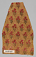 Textile Fragment, Cotton; printed