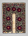 Suzani, Silk on cotton; embroidered