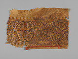 Textile Fragment, Linen and wool