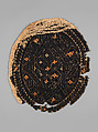 Roundel, Linen, wool; tapestry weave