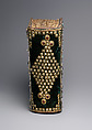 Armenian Gospel with Silver Cover, Manuscript: ink and tempera on parchment
Cover: gilded silver repoussé, with colored enamels, jewels, and imitation gems