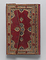 Bound Manuscript of Hadith with Persian Translations by Jami, Shah Mahmud Nishapuri (iranian, ca. 1486–1565), Manuscript: Ink, opaque watercolor, and gold on paper
Binding: Leather, opaque watercolor, and gold