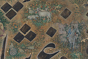 Calligraphy Painting, Isma&#39;il Jalayir (Iranian, active ca. 1858–81), Opaque watercolor and ink on paste board