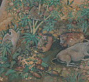Calligraphy Painting, Isma&#39;il Jalayir (Iranian, active ca. 1858–81), Opaque watercolor and ink on paste board
