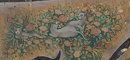 Calligraphy Painting, Isma&#39;il Jalayir (Iranian, active ca. 1858–81), Opaque watercolor and ink on paste board