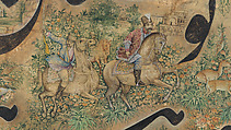 Calligraphy Painting, Isma&#39;il Jalayir (Iranian, active ca. 1858–81), Opaque watercolor and ink on paste board