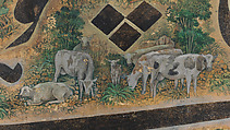 Calligraphy Painting, Isma&#39;il Jalayir (Iranian, active ca. 1858–81), Opaque watercolor and ink on paste board