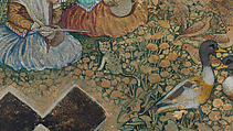 Calligraphy Painting, Isma&#39;il Jalayir (Iranian, active ca. 1858–81), Opaque watercolor and ink on paste board