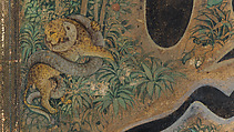 Calligraphy Painting, Isma&#39;il Jalayir (Iranian, active ca. 1858–81), Opaque watercolor and ink on paste board