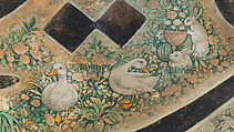 Calligraphy Painting, Isma&#39;il Jalayir (Iranian, active ca. 1858–81), Opaque watercolor and ink on paste board