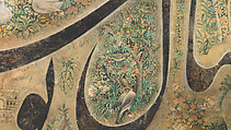 Calligraphy Painting, Isma&#39;il Jalayir (Iranian, active ca. 1858–81), Opaque watercolor and ink on paste board