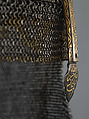 Helmet with Talismanic Inscriptions, Steel; damascened with gold