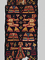 Tapestry band, Linen, wool; tapestry-woven
