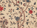 Hanging or Bed Cover, Cotton; pounced and painted