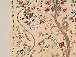 Hanging or Bed Cover, Cotton; pounced and painted