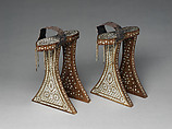 Hammam Shoes, Wood, mother-of-pearl, silver