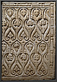 Casts of Dado Panels in the 'Beveled Style', Plaster; cast (stucco; molded, carved)