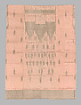 Women's Mashla Summer Cloak, Silk, metal wrapped thread; tapestry weave; brocaded; braided