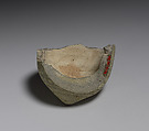 Fragment of a Spheroconical Vessel, Earthenware; unglazed