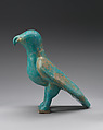 Figure of a Predatory Bird, Stonepaste; monochrome glazed