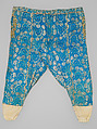 Uçetek Entari, Shalvar, and Blouse, Silk, metal wrapped thread; brocaded