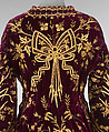 Bindalli Wedding Dress, Silk, cotton, metal wrapped thread; embroidered