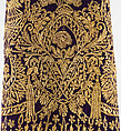 Bindalli Wedding Dress, Cotton, metal wrapped thread; embroidered