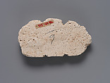 Stucco Fragment, Stucco; carved