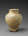 Vase, Earthenware; glazed