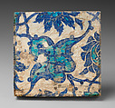 Tiles, Stonepaste; painted and glazed