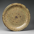 Dish, Stonepaste; painted and glazed