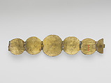 Bracelet, Gold, coral, turquoise