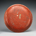 Plate, Papier-maché; painted and lacquered