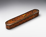 Pen Box (Qalamdan), Papier-maché; painted and lacquered