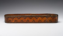 Pen Box (Qalamdan), Papier-maché; painted and lacquered