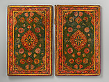 Bookbinding (Jild-i kitab), Pasteboard; painted and lacquered